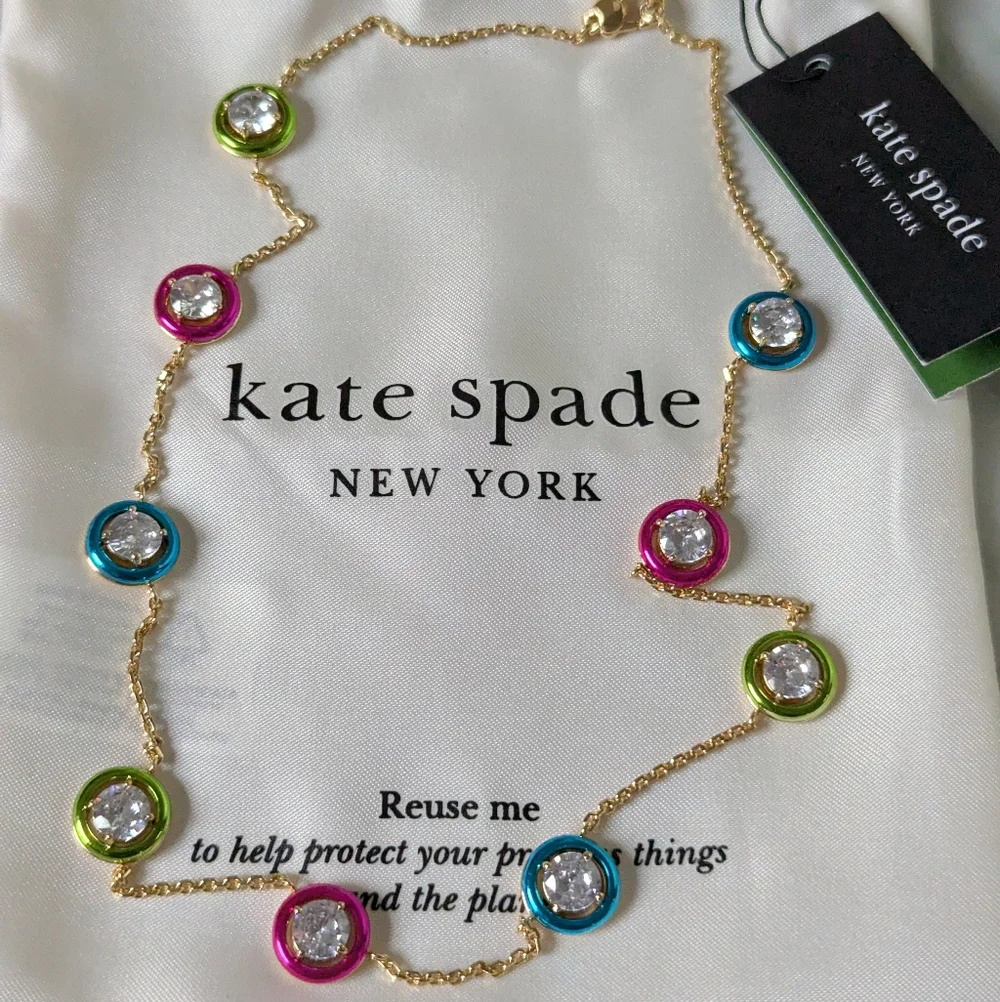 NWT Kate Spade Dream in Color station necklace.